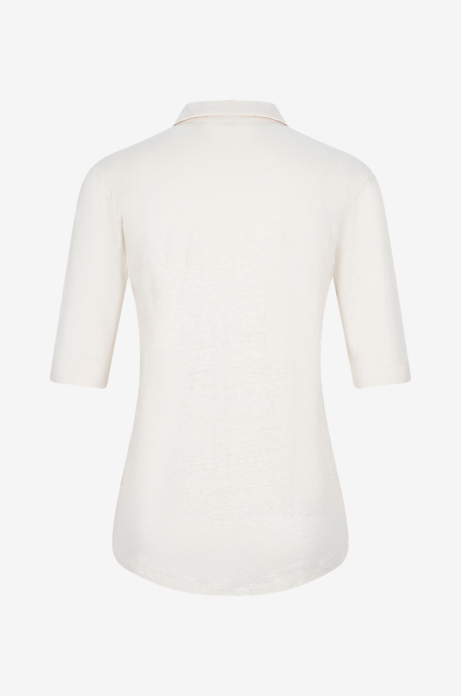 MAJESTIC FILATURES Linen short-sleeved shirt Women Light beige 2