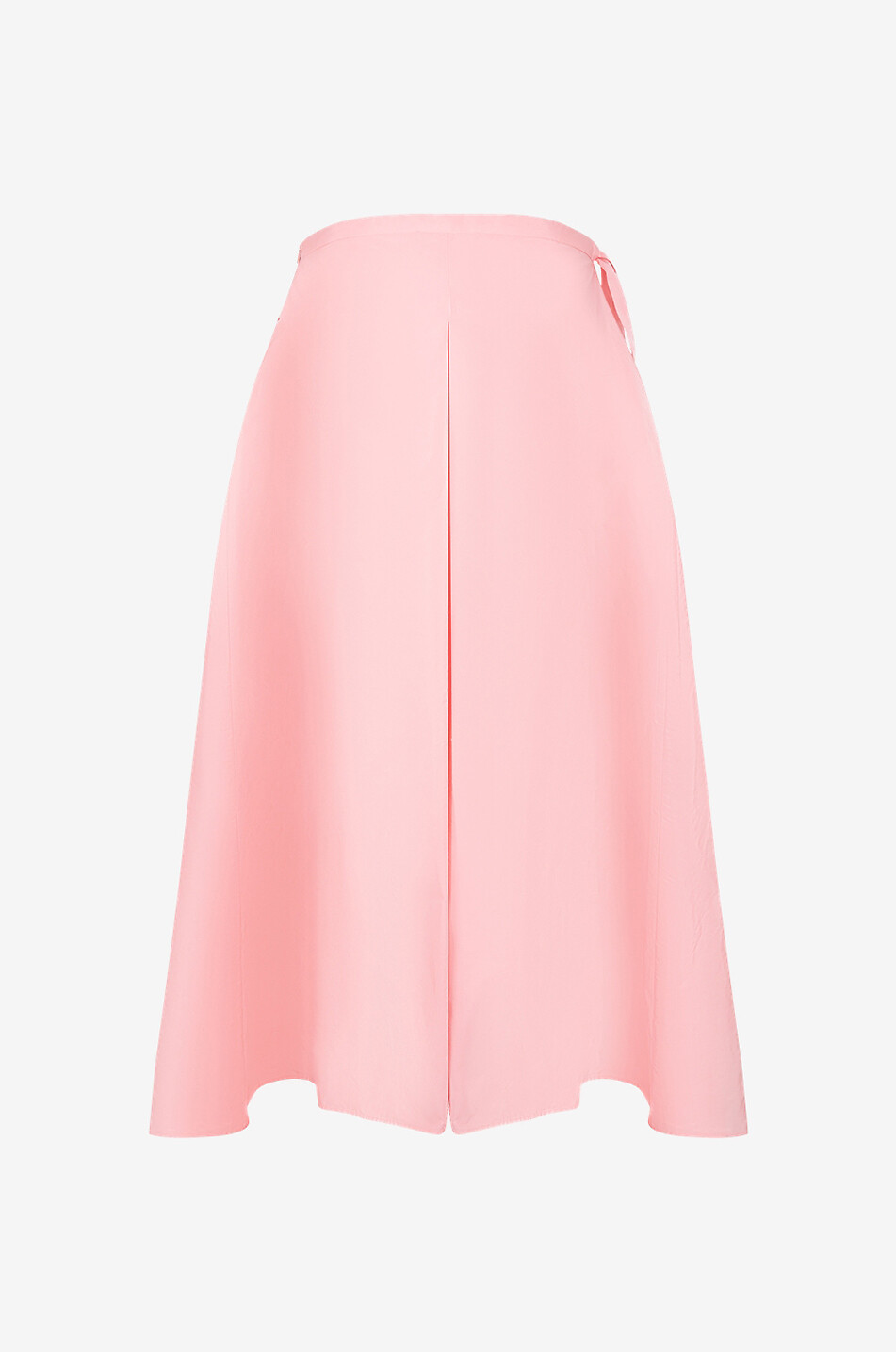 CO.GO Jupe longue évasée en taffetas Femme ROSE CLAIR 2