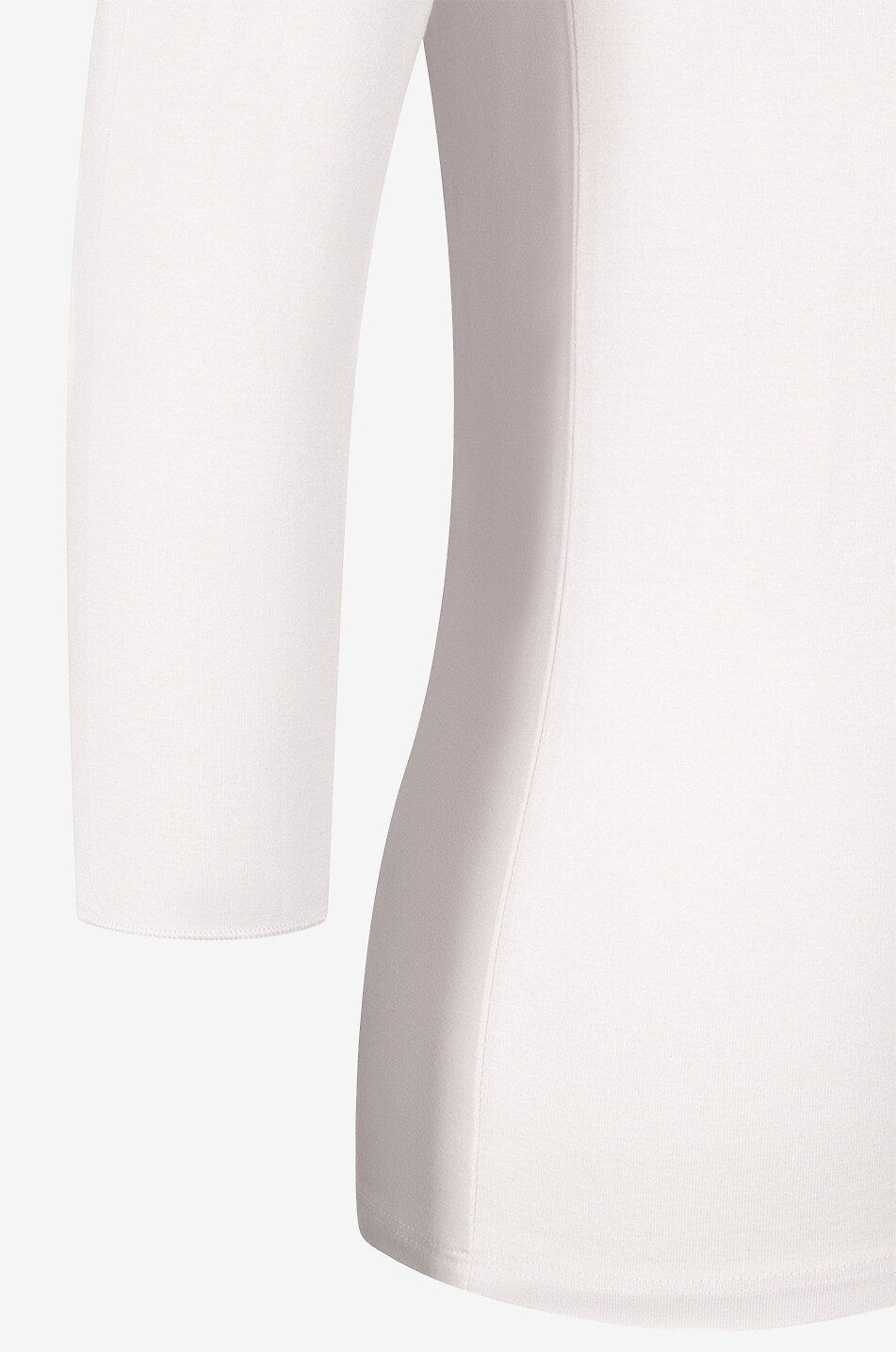 MAJESTIC FILATURES T-Shirt mit U-Boot-Ausschnitt und 3/4-Ärmeln Soft Touch Damen HELLROSA 3