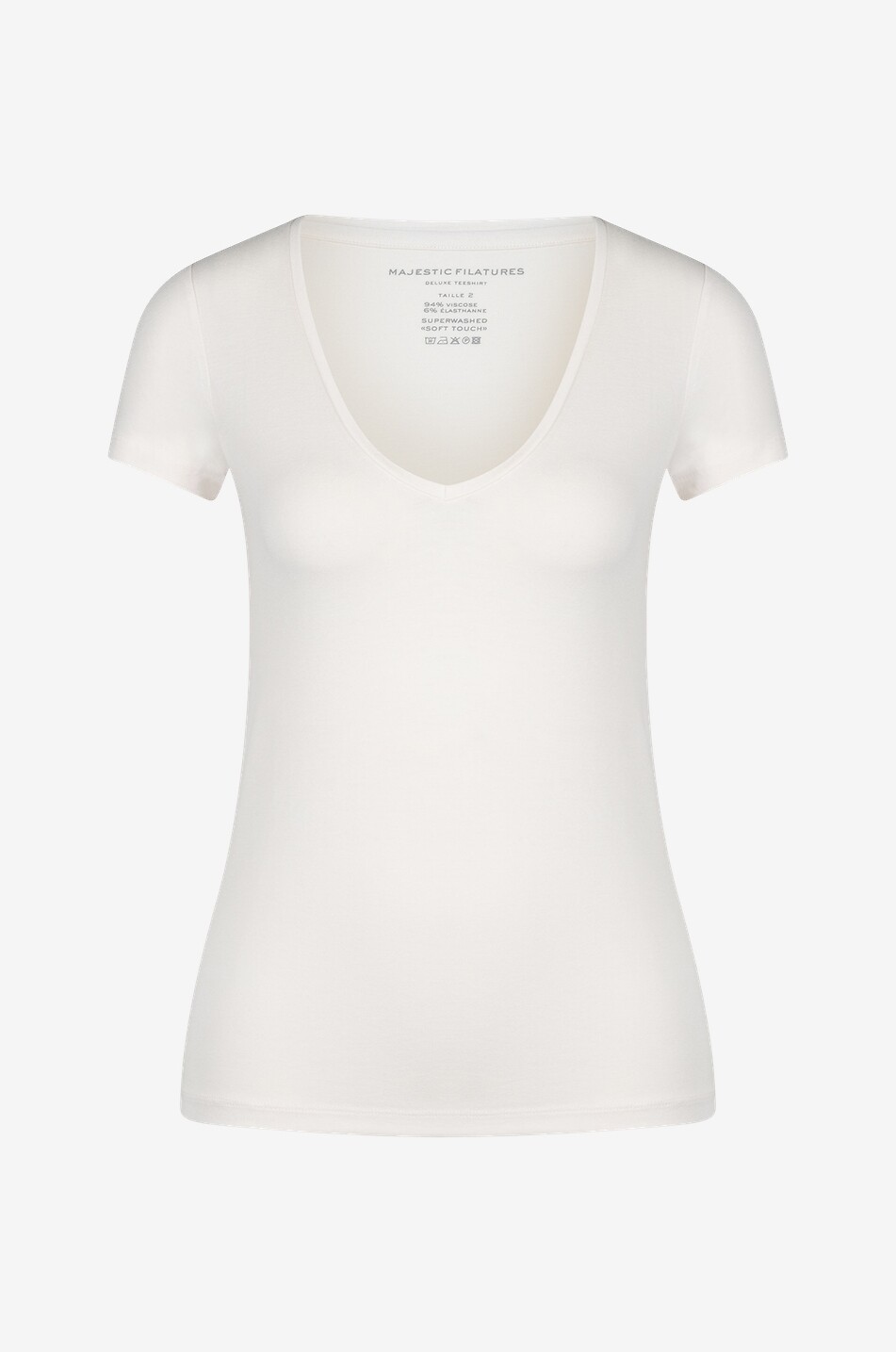 T-shirt à manches courtes en viscose