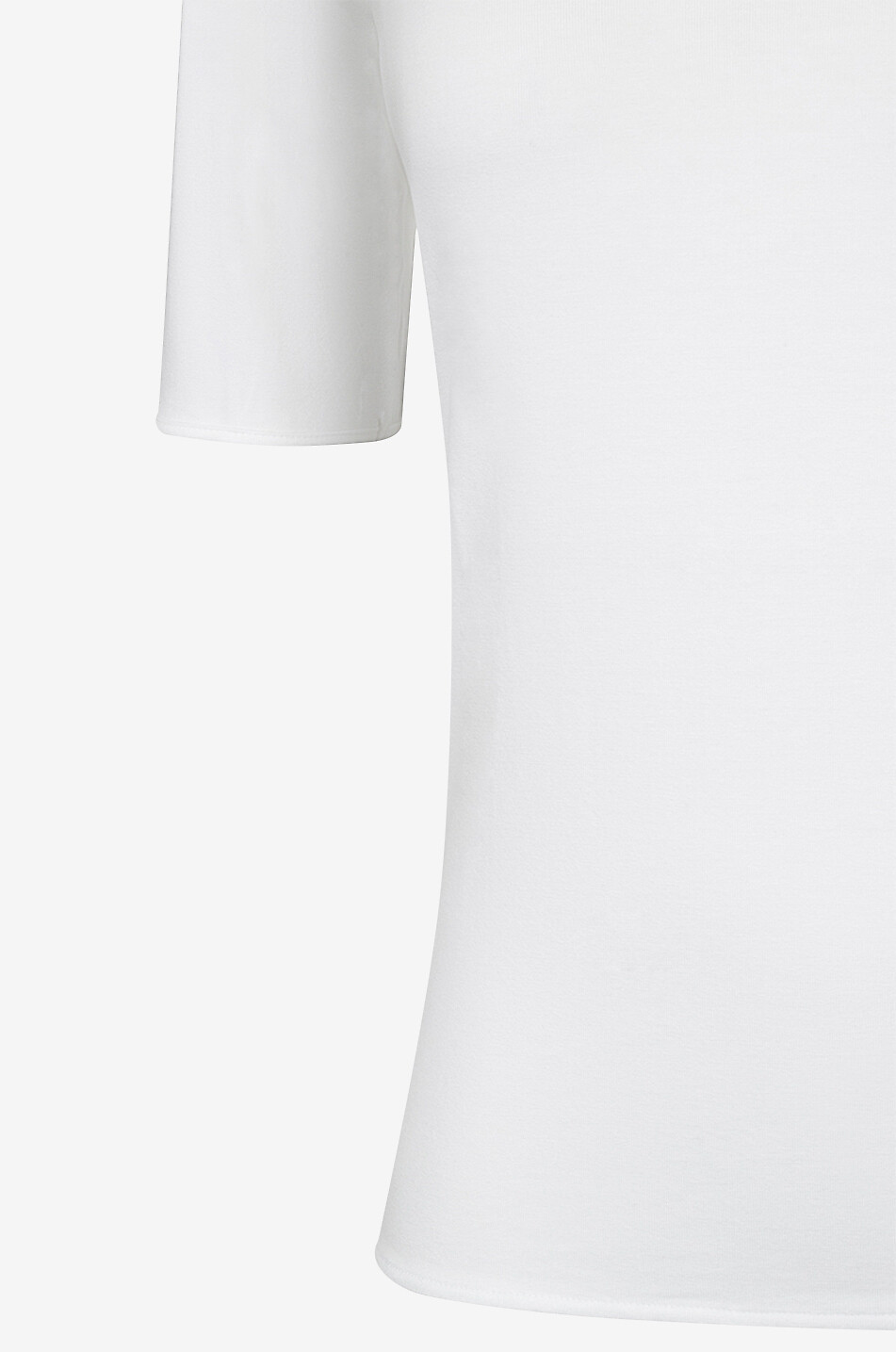 MAJESTIC FILATURES Kurzärmeliges T-Shirt aus Viskose Damen WEISS 3
