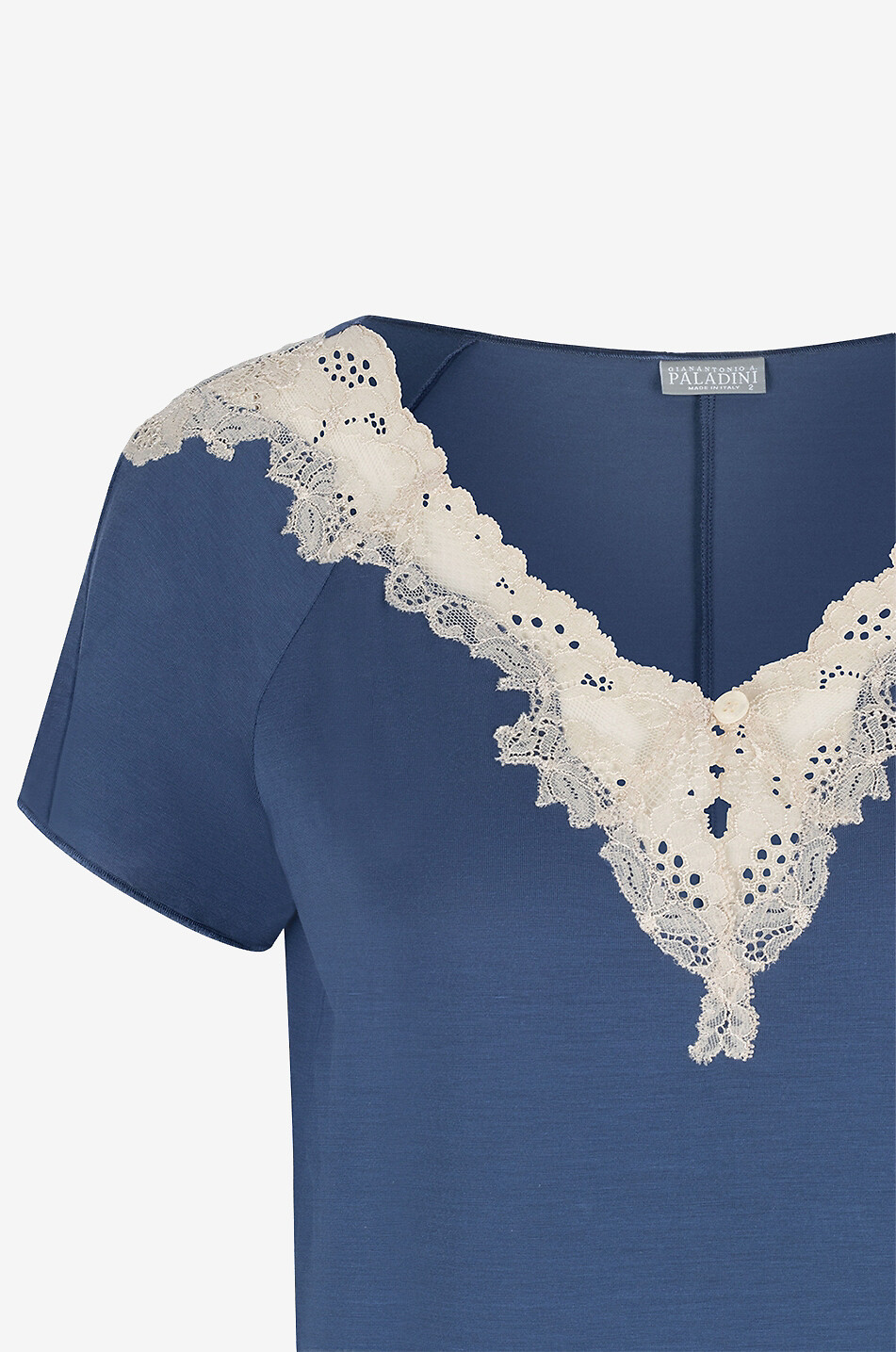 PALADINI Chemise de nuit en modal Polly/S Femme BLEU MOYEN 3