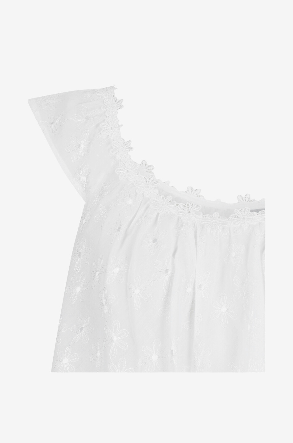 CELESTINE Ensemble de pyjama short en coton Daisy Femme BLANC 8