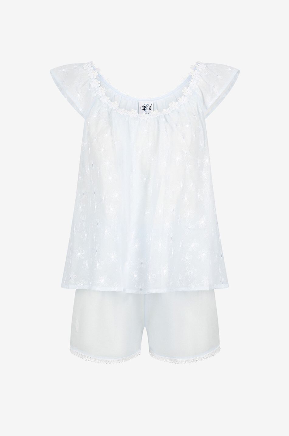 Ensemble de pyjama short en coton Daisy