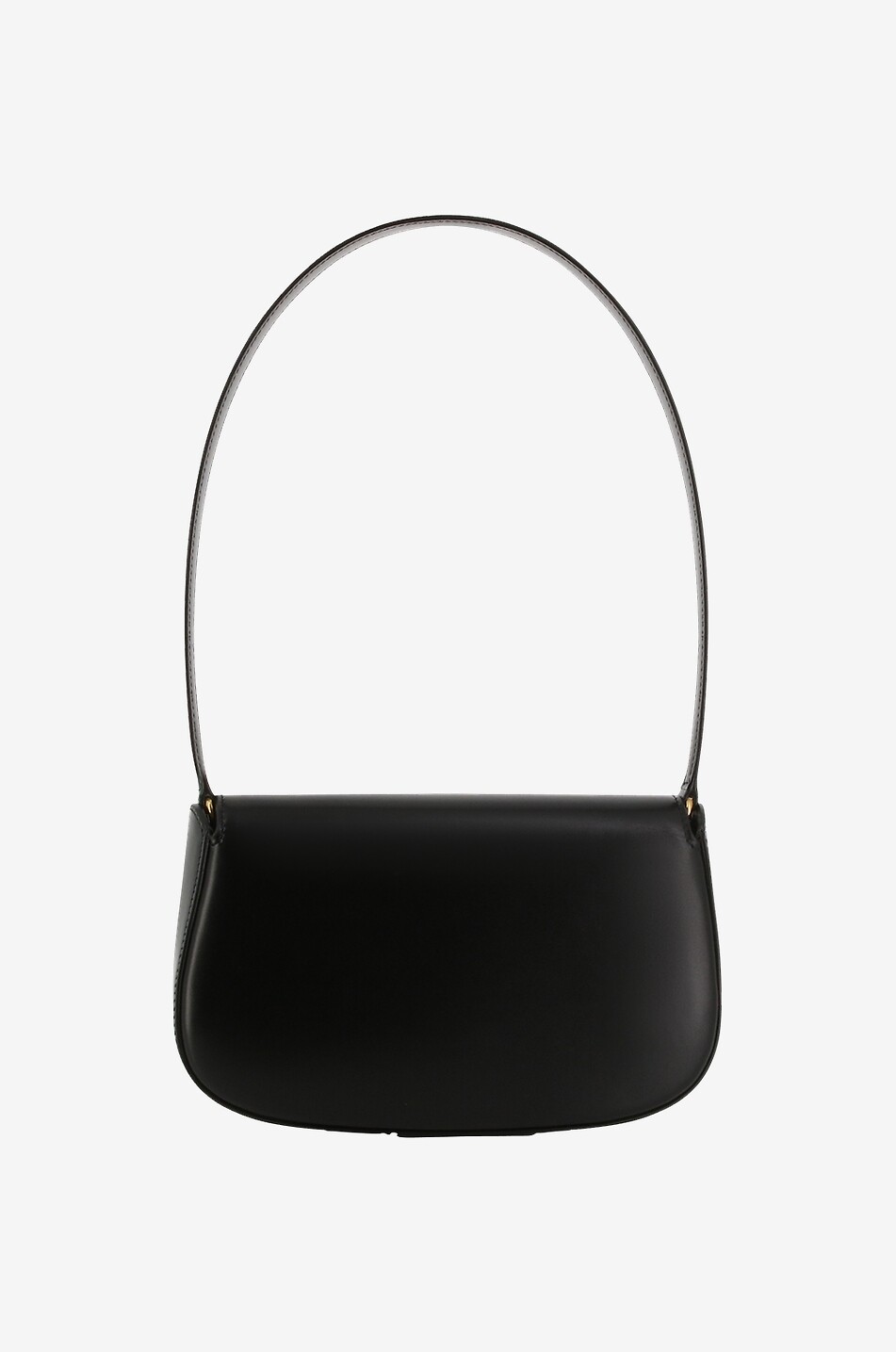 SAINT LAURENT PARIS Schultertasche aus Glattleder Mini Voltaire Damen SCHWARZ 3