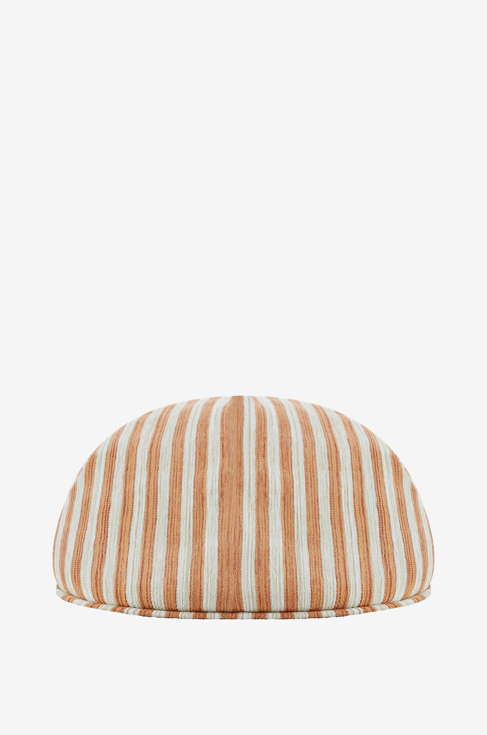 Striped flat cap