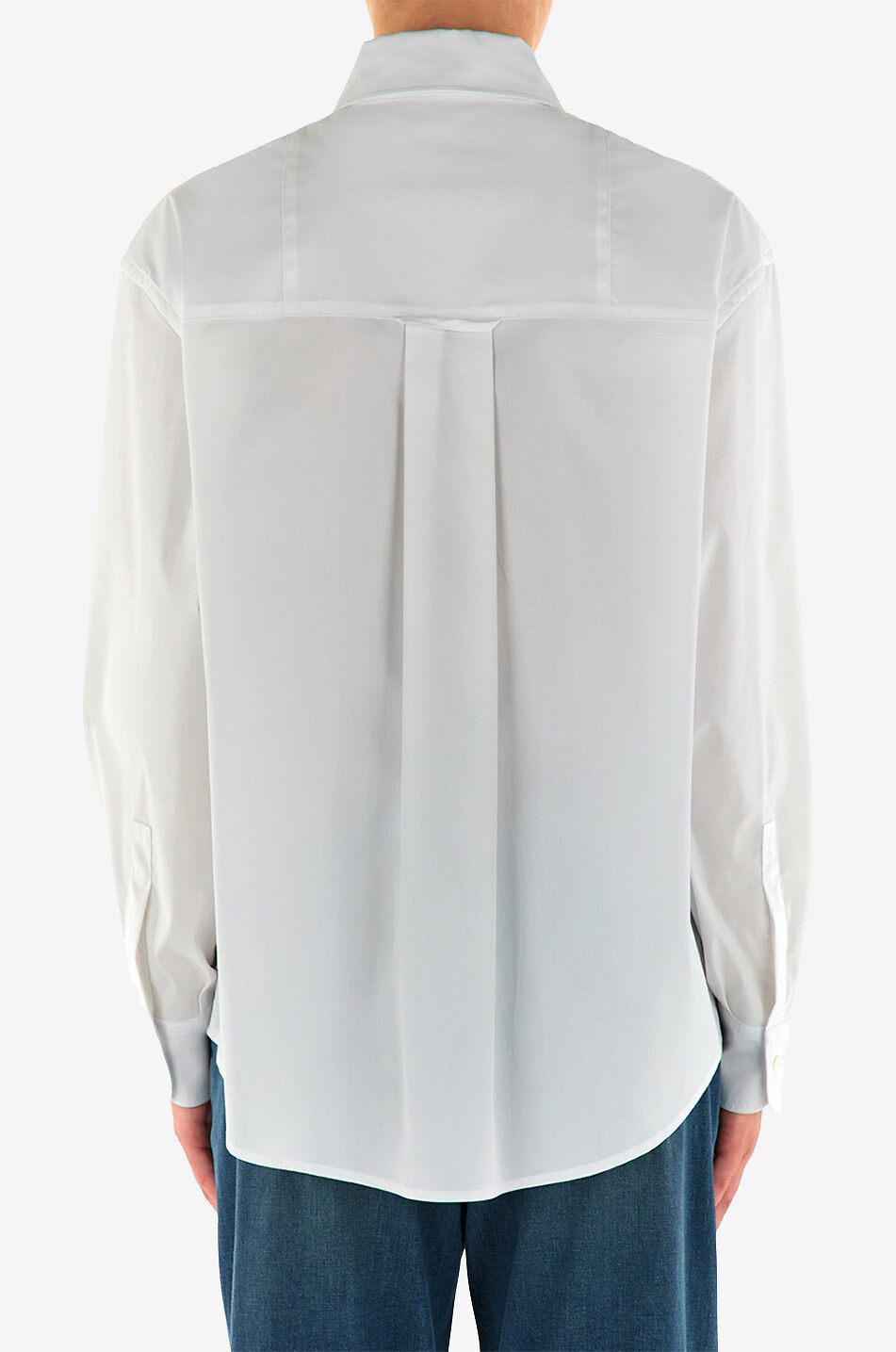 JACOB COHEN COUTURE Chemise à manches longues en coton Femme BLANC 4