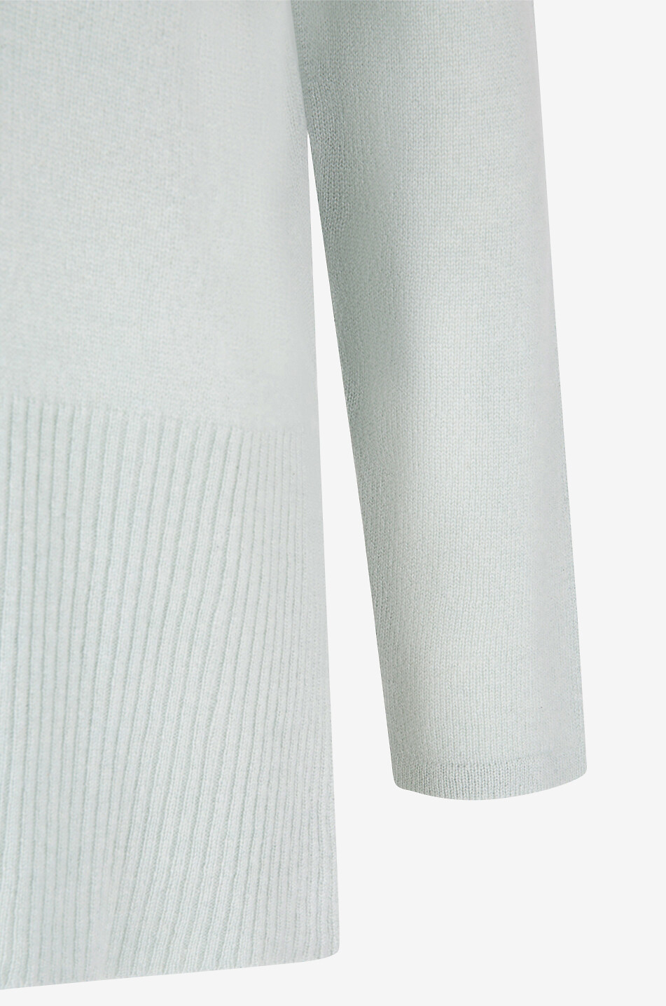 FEDELI Niche polo collar cashmere jumper Women LIGHT GREEN 3