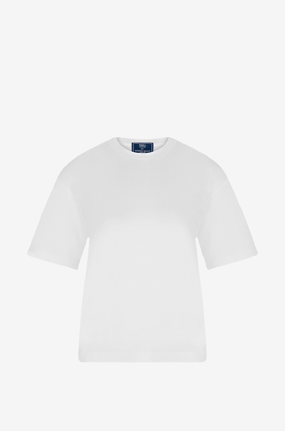 T-shirt boxy en coton