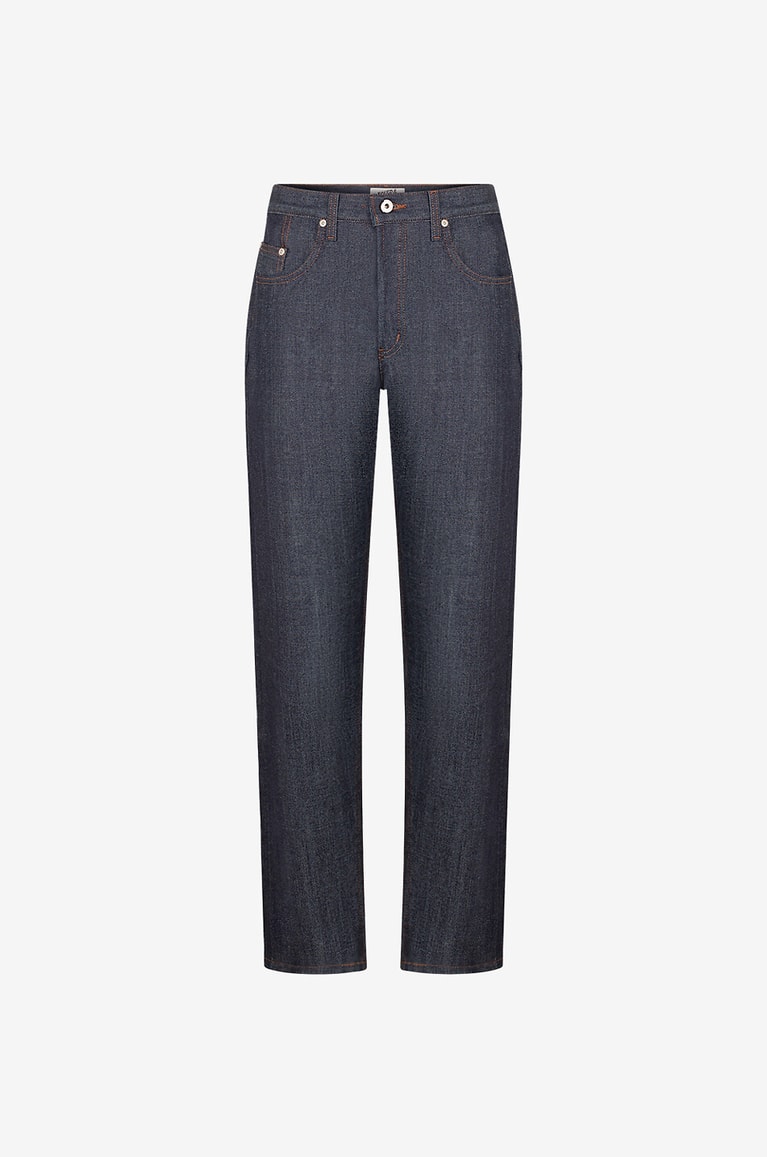 NAKED & FAMOUS DENIM The Easy Guy cotton straight-leg jeans Men BLUE 1