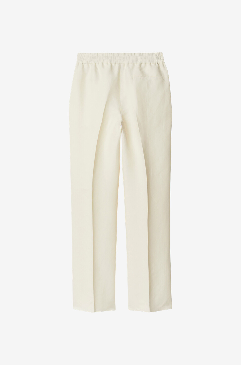Pantalon carotte en toile