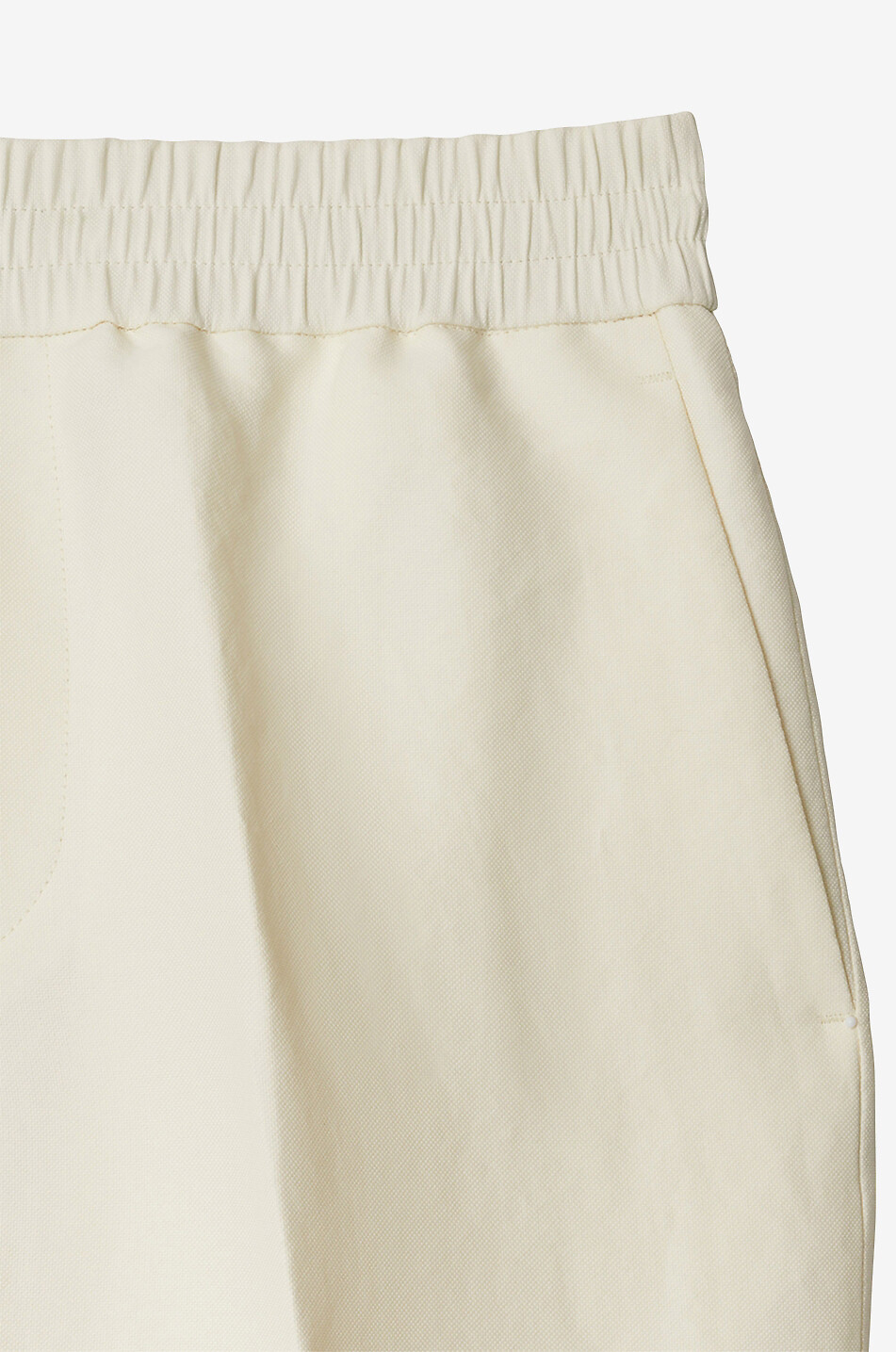 Pantalon carotte en toile