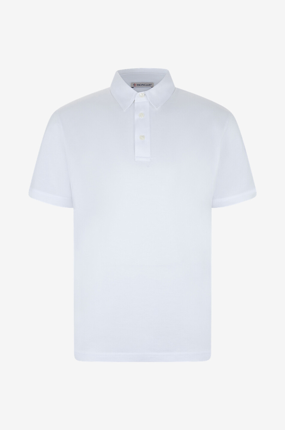 Mens white moncler polo online