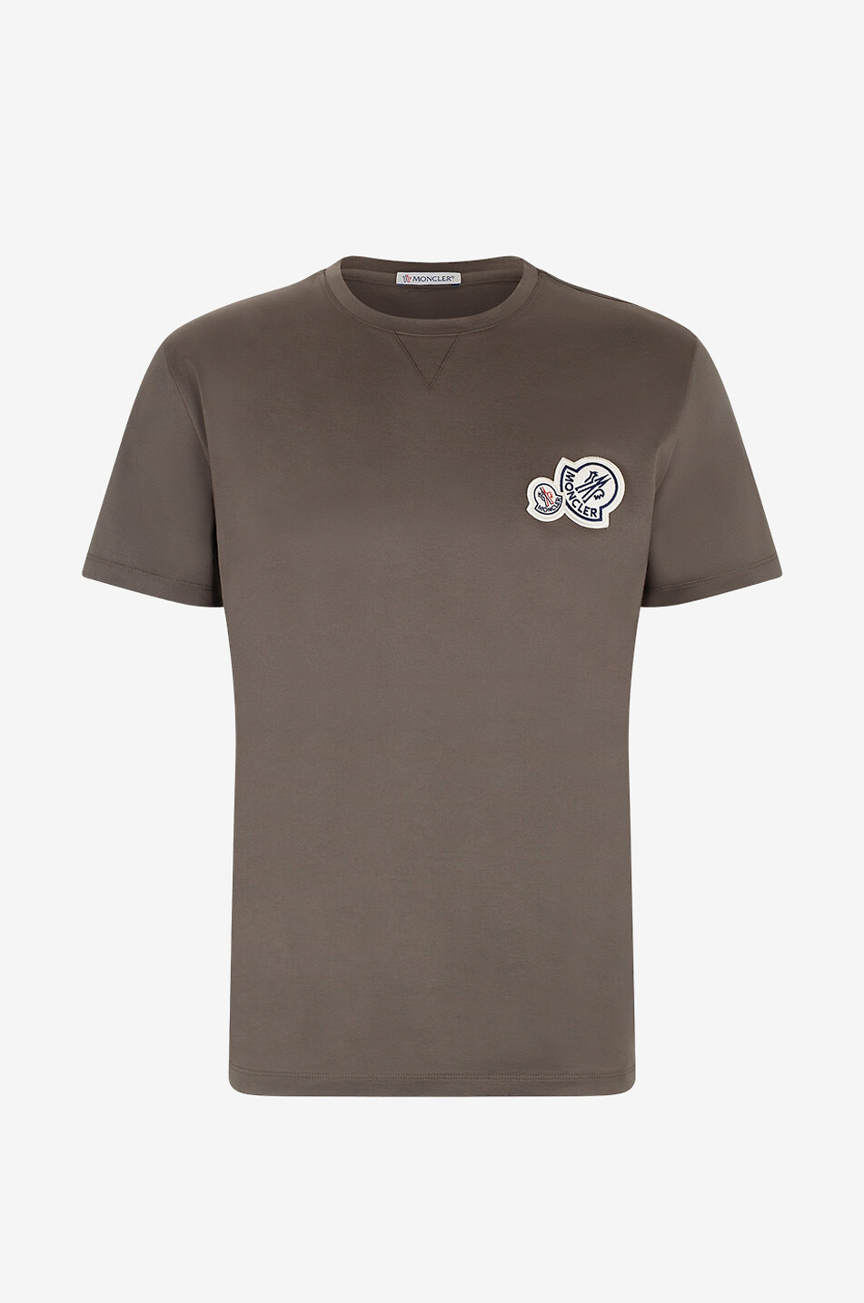 Double patch jersey T-shirt