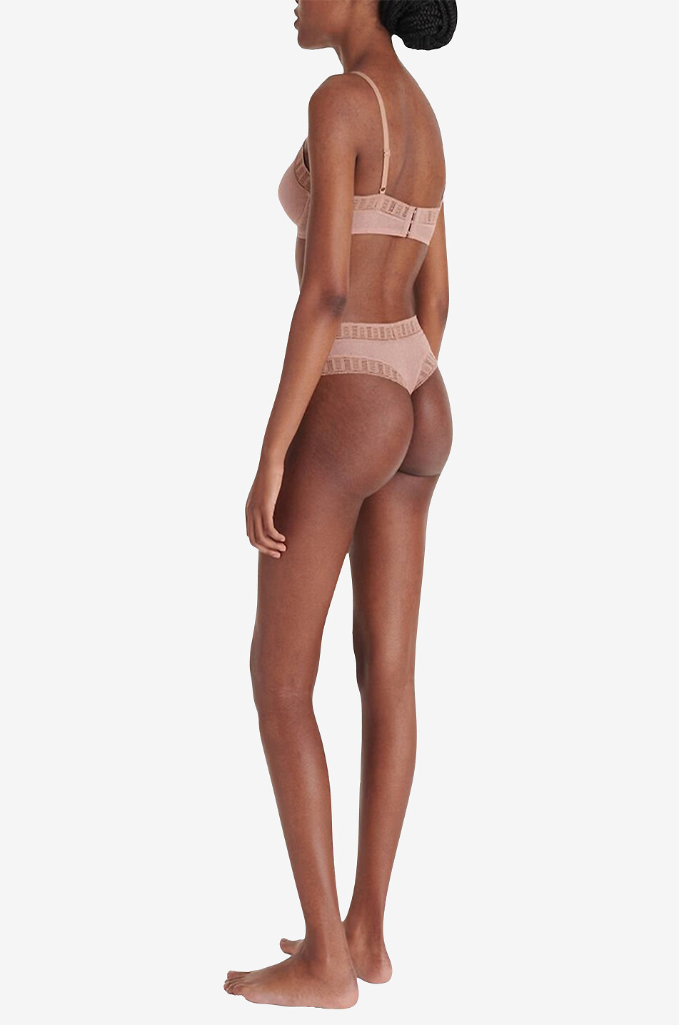ERES Bügel-BH aus Spitze und Tüll Infime Damen Mittle beige 3