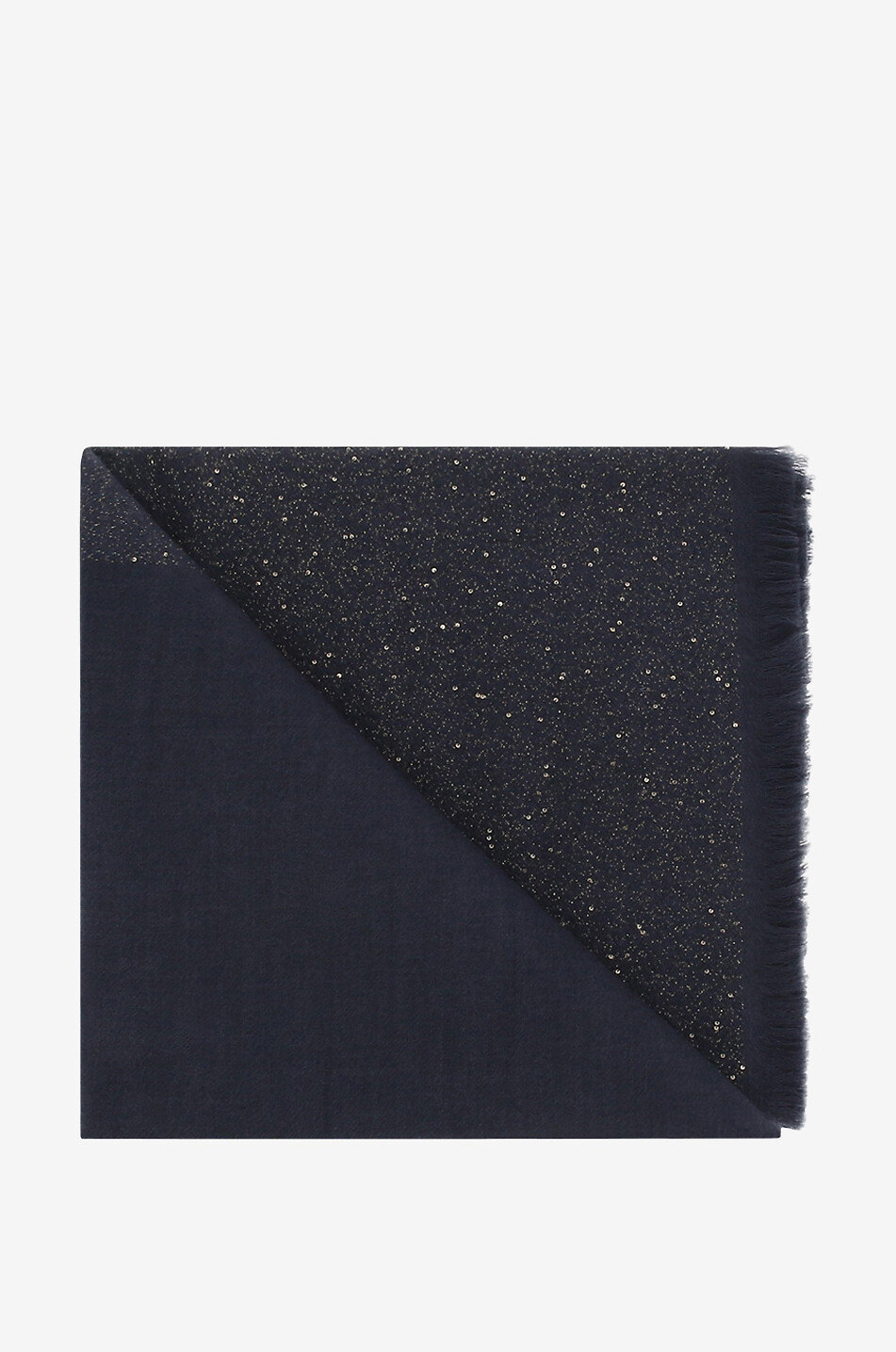 PUREST Écharpe en cachemire Femme BLEU FONCE 2