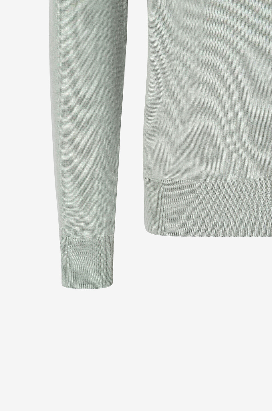 AURELIEN Cashwool fine crewneck jumper Men LIGHT KHAKI 6