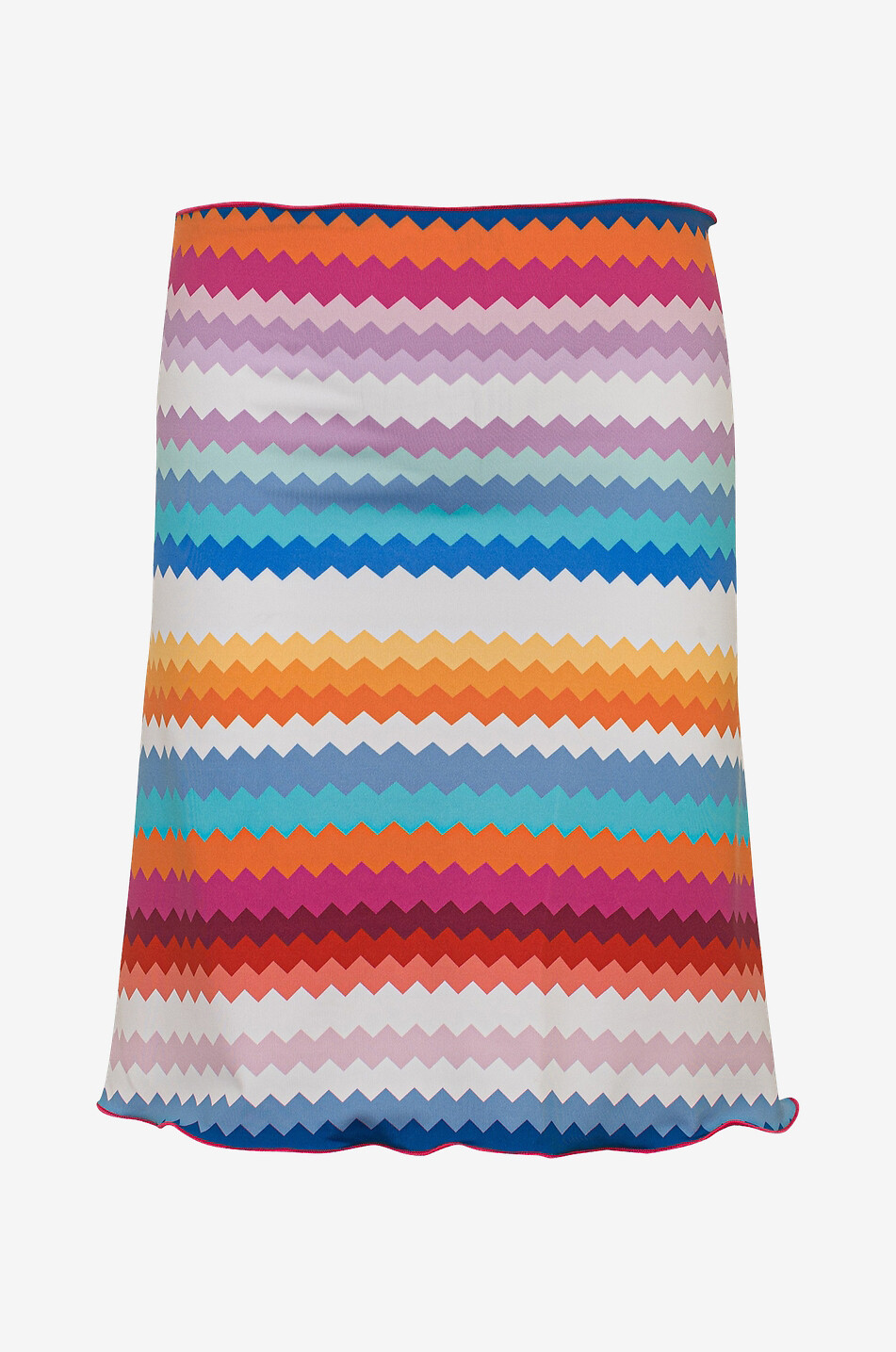 Mädchen-Lycra-Pareo mit Zickzackprint