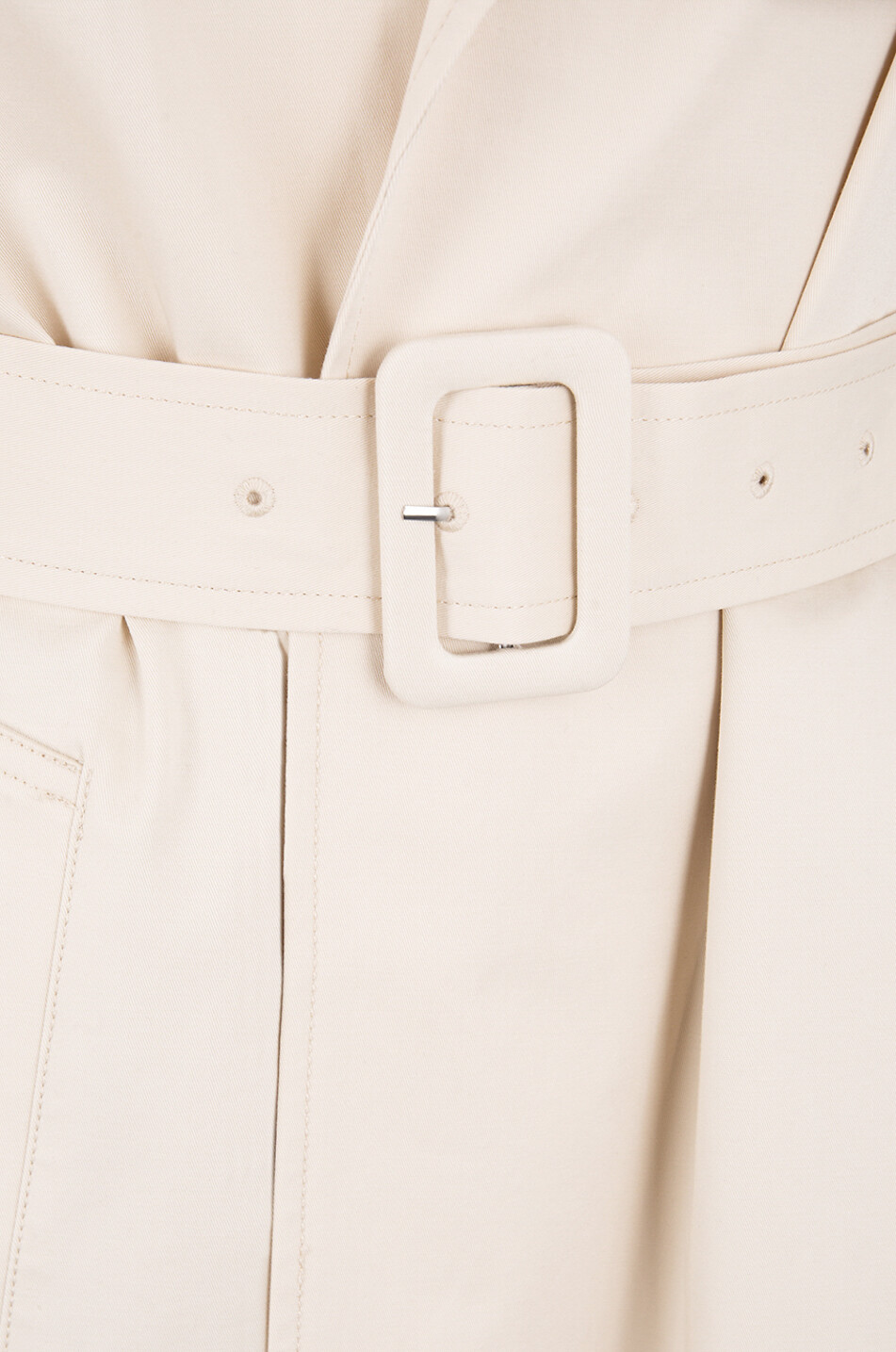 THEORY Trenchcoat aus Baumwolle Damen Hellbeige 3