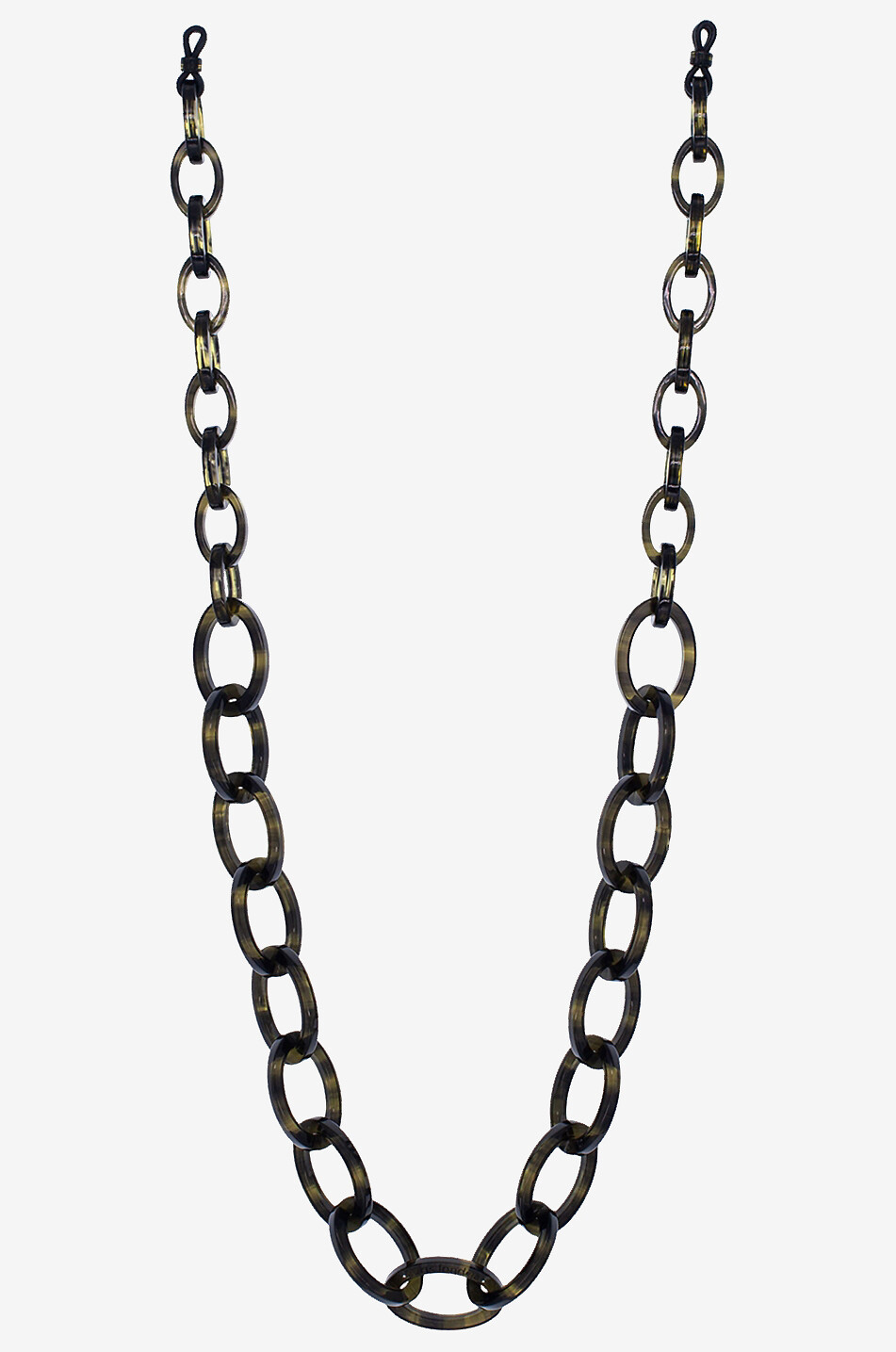 ORRIS LONDON Chunky Forest Green glasses chain Women GREEN 3