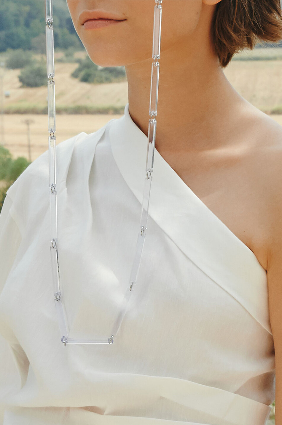 Spaghetti Ice Clear eyewear chain