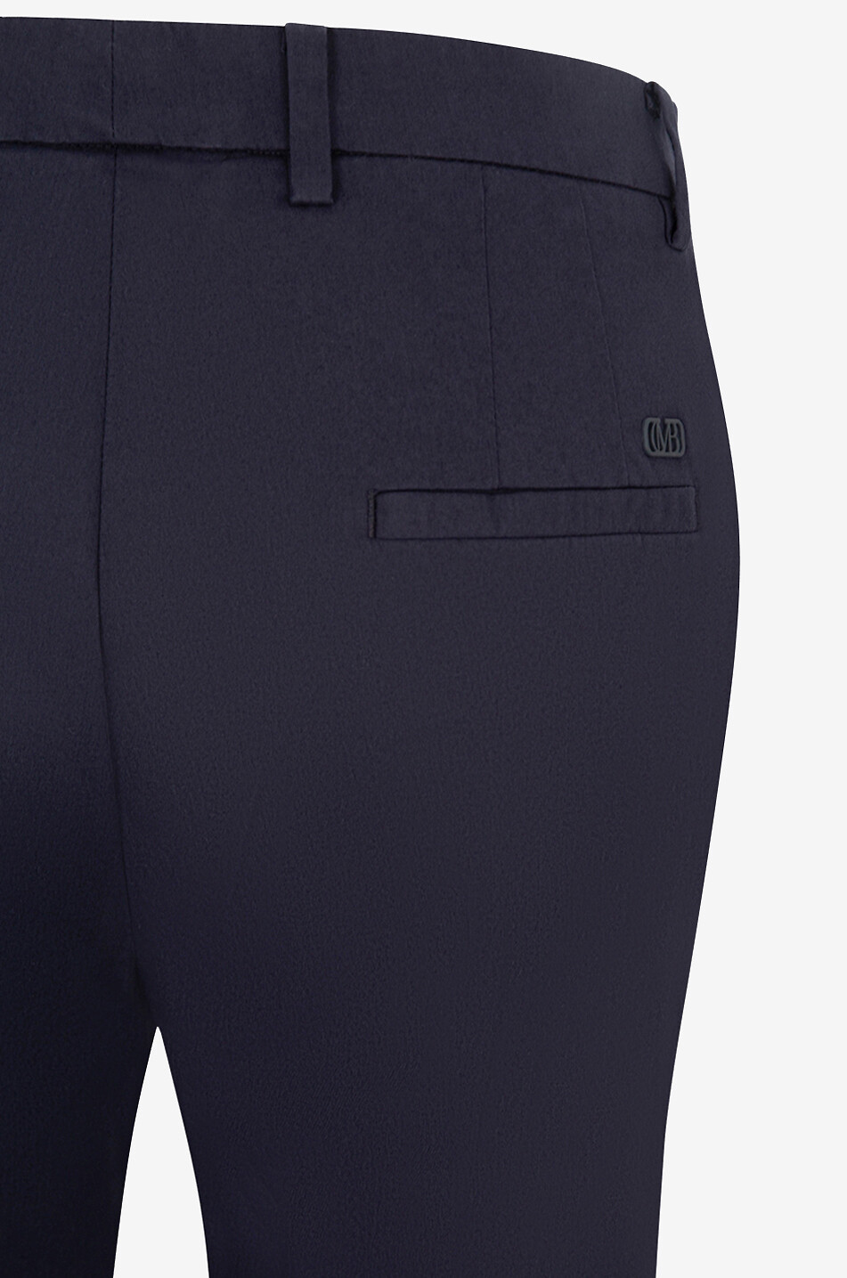 Pantalon droit raccourci en coton Krystal