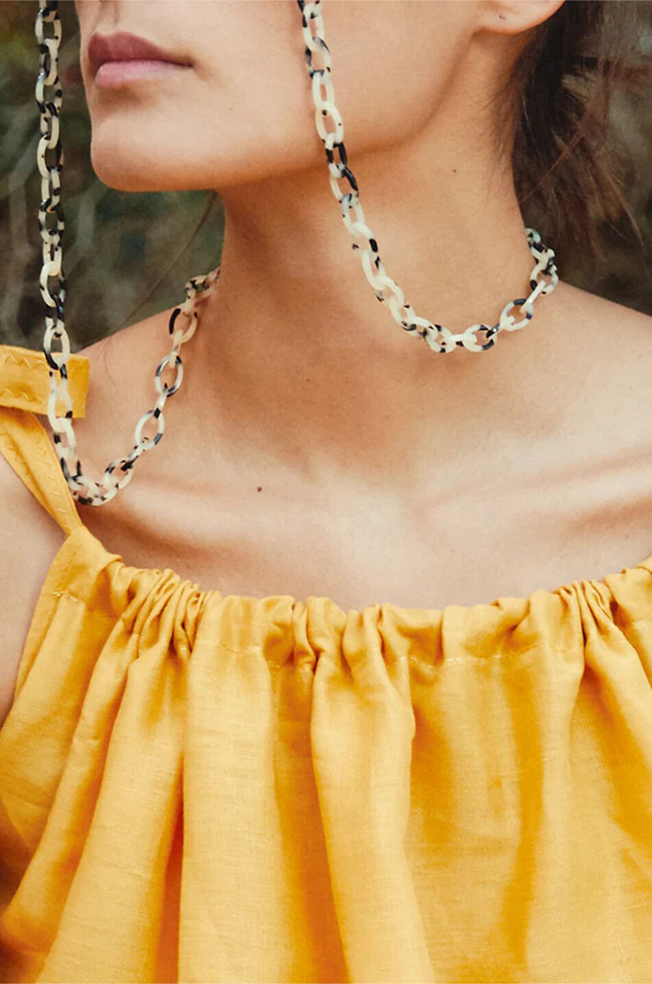 ORRIS LONDON Smiley Mini Light Tokyo eyewear chain Women LIGHT BROWN 2