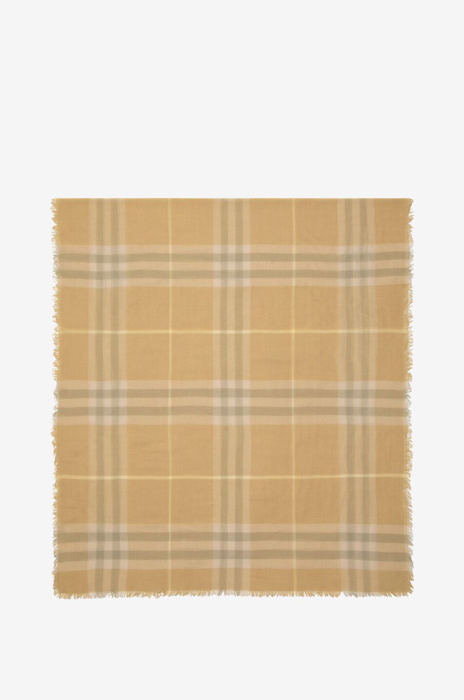BURBERRY Schal aus Wolle Check Damen BUNT 1