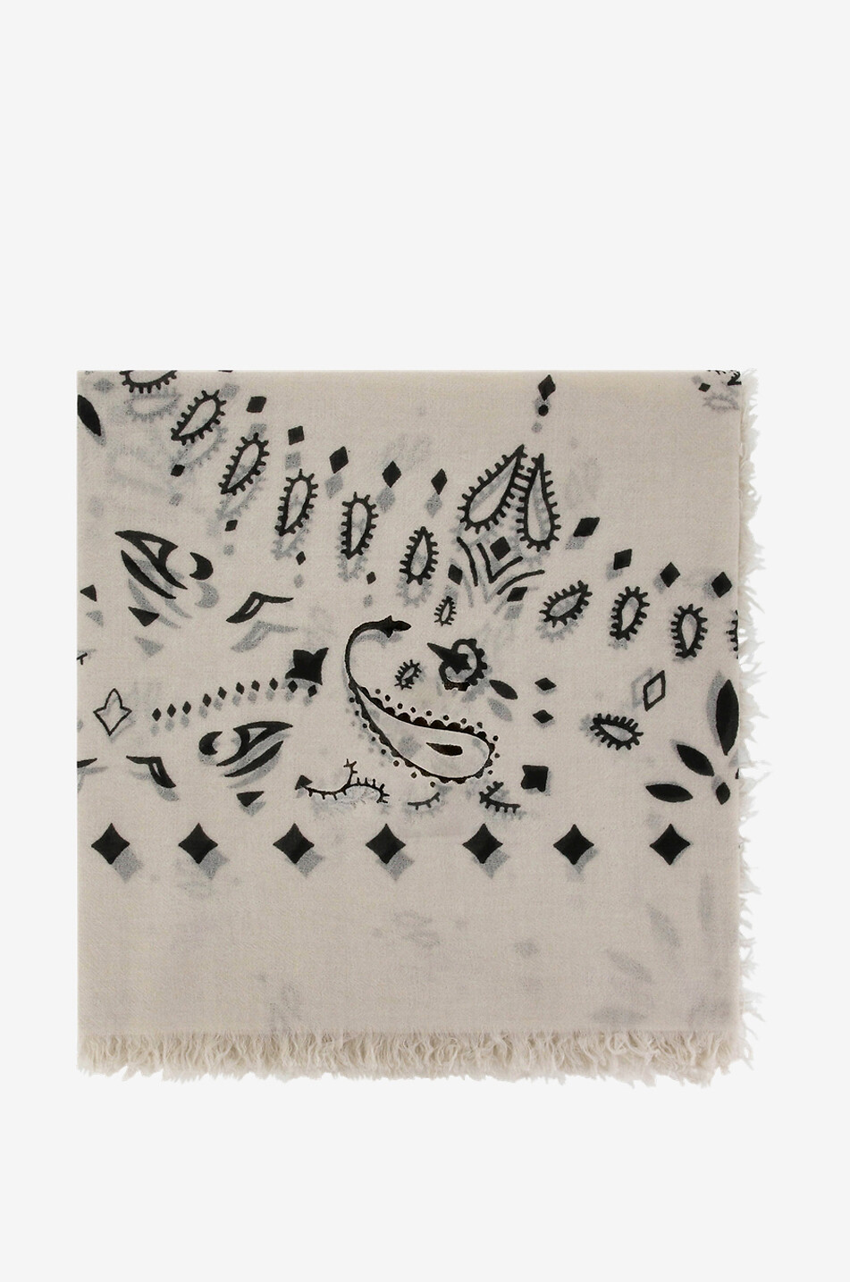 KUJTEN Halstuch aus Kaschmir Effy Bandanna Damen Hellbeige 1