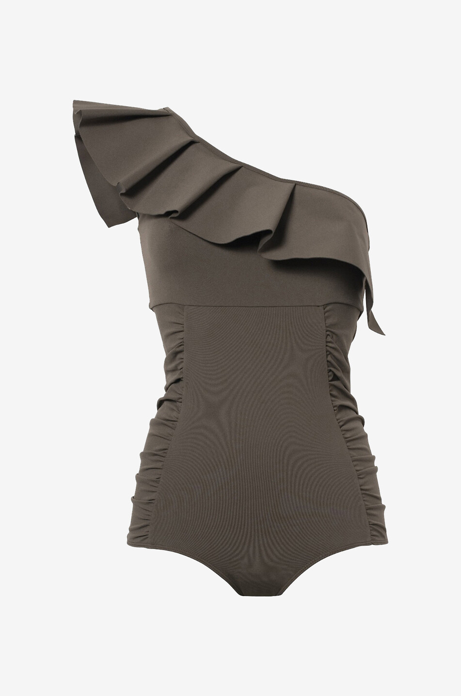 MAIÔ PARIS Asymmetrischer Badeanzug Orsay Damen BRAUN 1