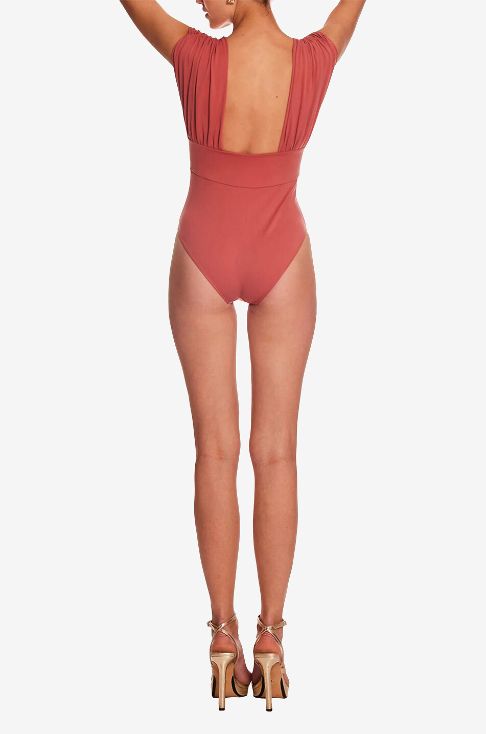 MAIÔ PARIS Badeanzug Monceau Damen HELLORANGE 4