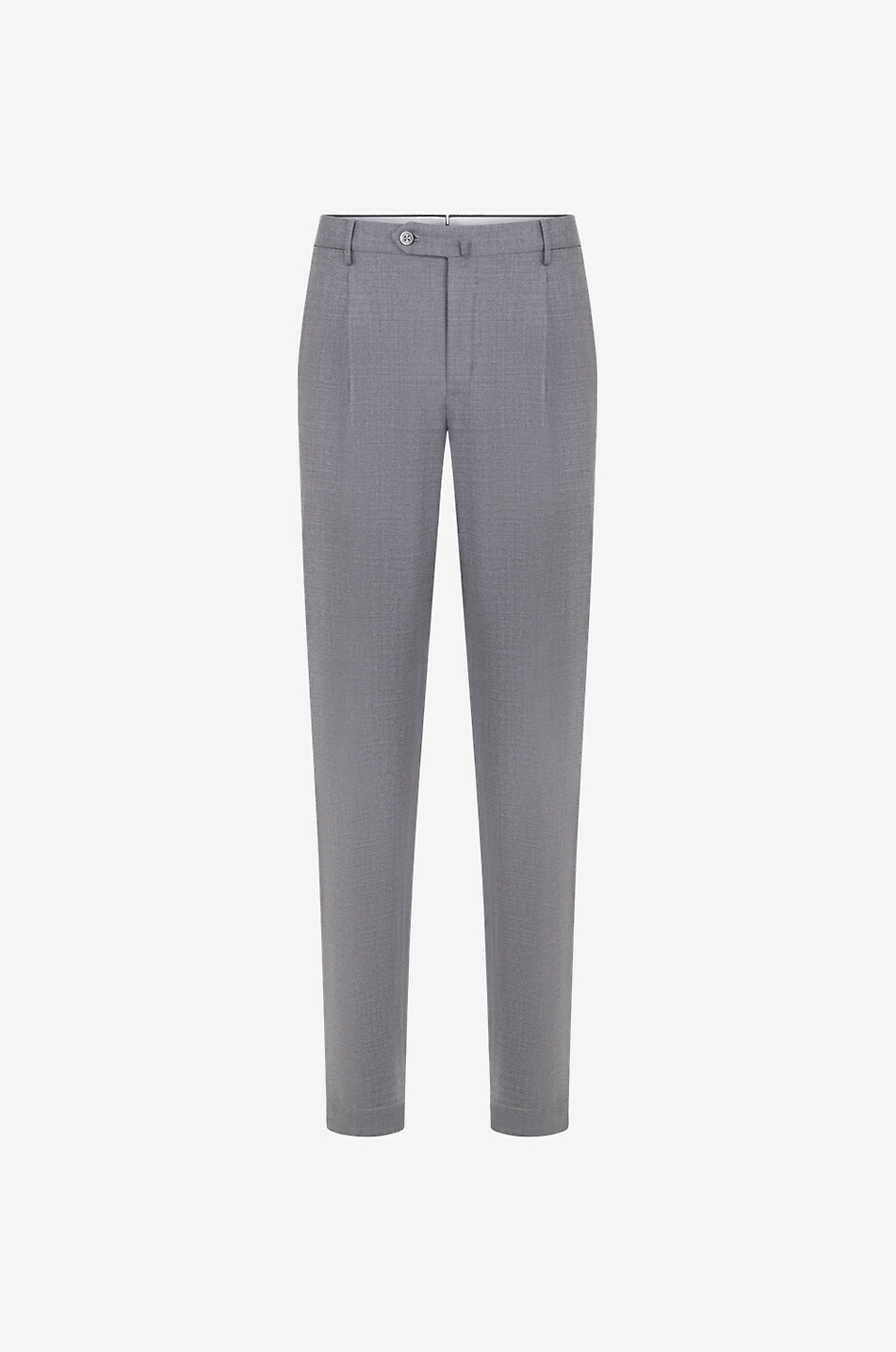 Slim-Fit-Hose aus melierter Schurwolle Pattern 54 Tapered Fit
