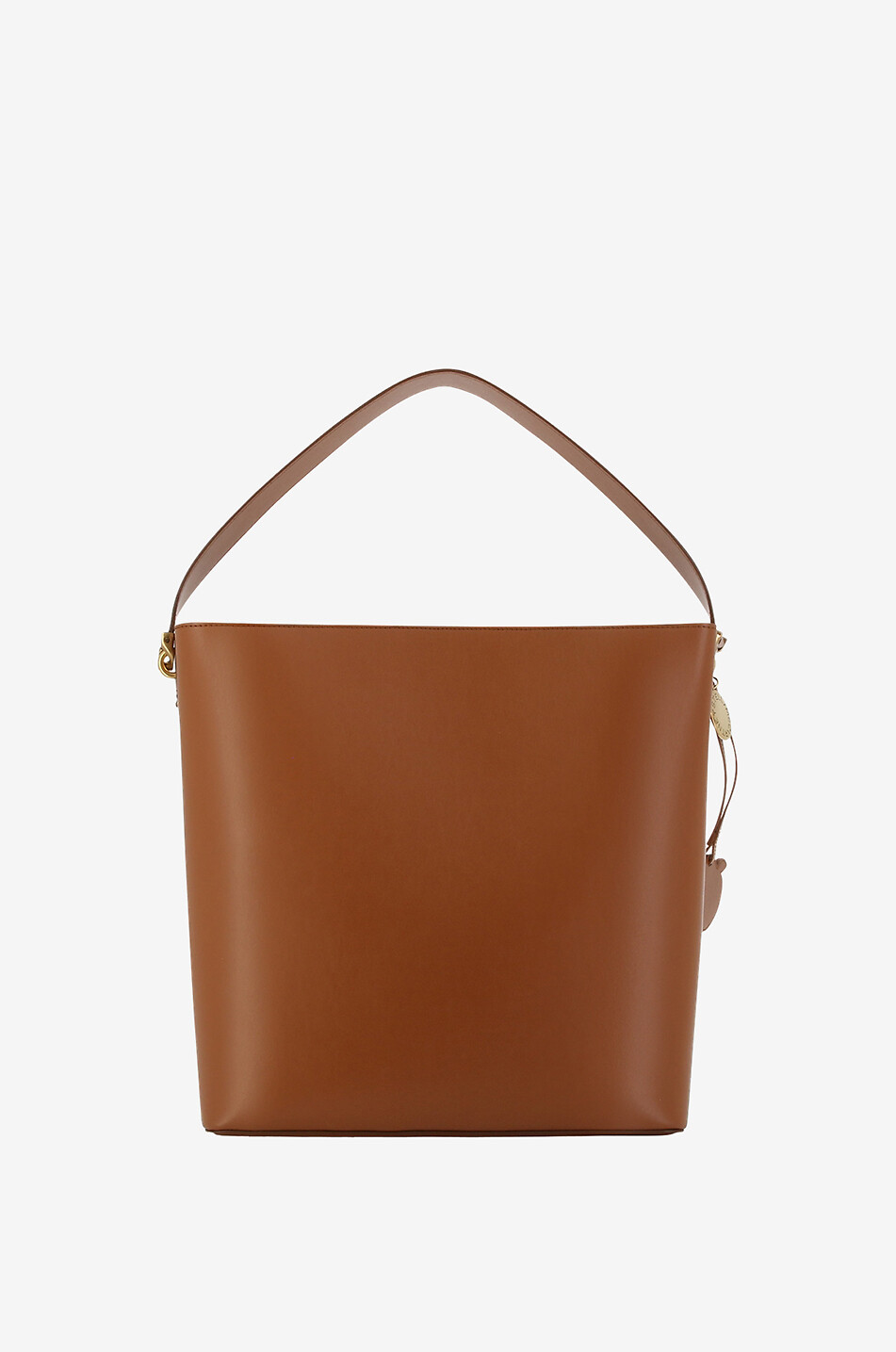STELLA McCARTNEY Frayme laced smooth faux leather tote bag Women BROWN 3