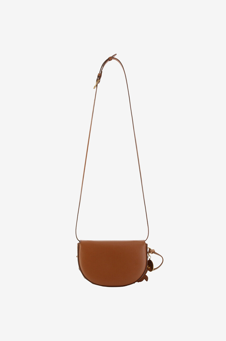 STELLA McCARTNEY Umhähgetasche aus UPPEAL Frayme Small Damen BRAUN 3