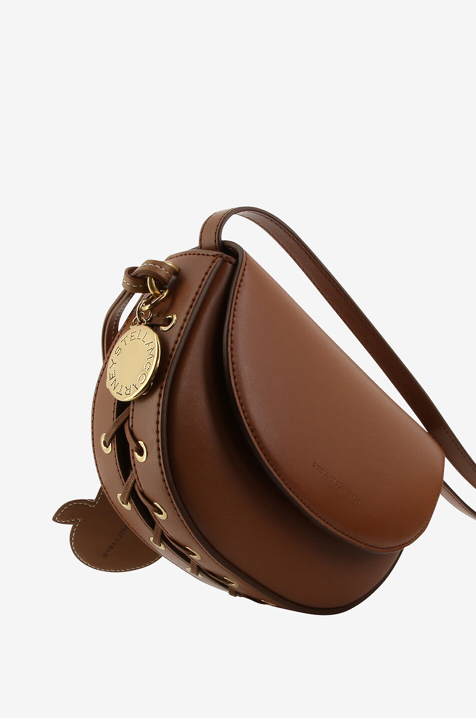 STELLA McCARTNEY Umhähgetasche aus UPPEAL Frayme Small Damen BRAUN 5