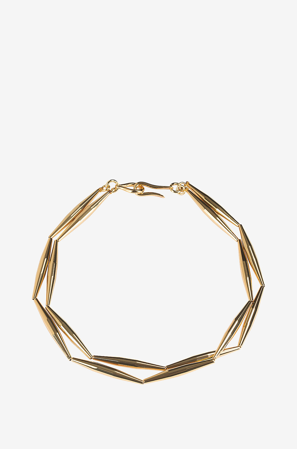 TOHUM Zweireihige Choker-Halskette Lumia Helia Duo Damen GOLDEN 1