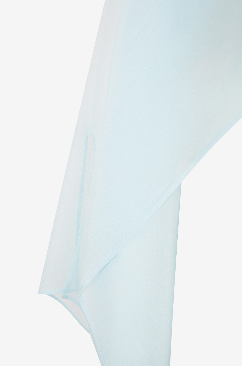 GAYNOR Poncho en voile Iole Femme BLEU CLAIR 4