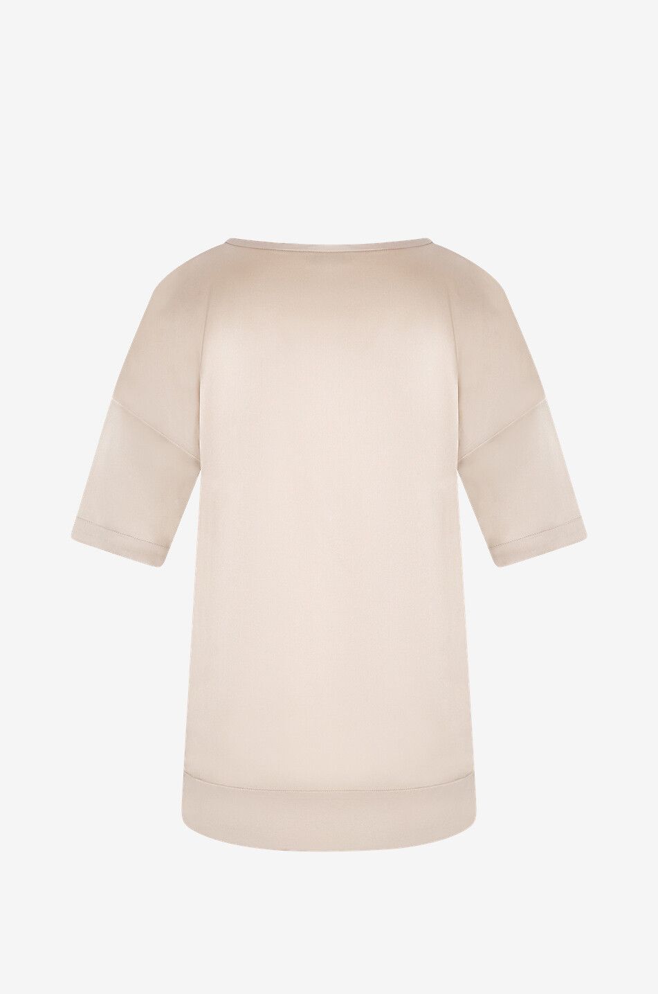 PANICALE Silk T-shirt Women BEIGE 2