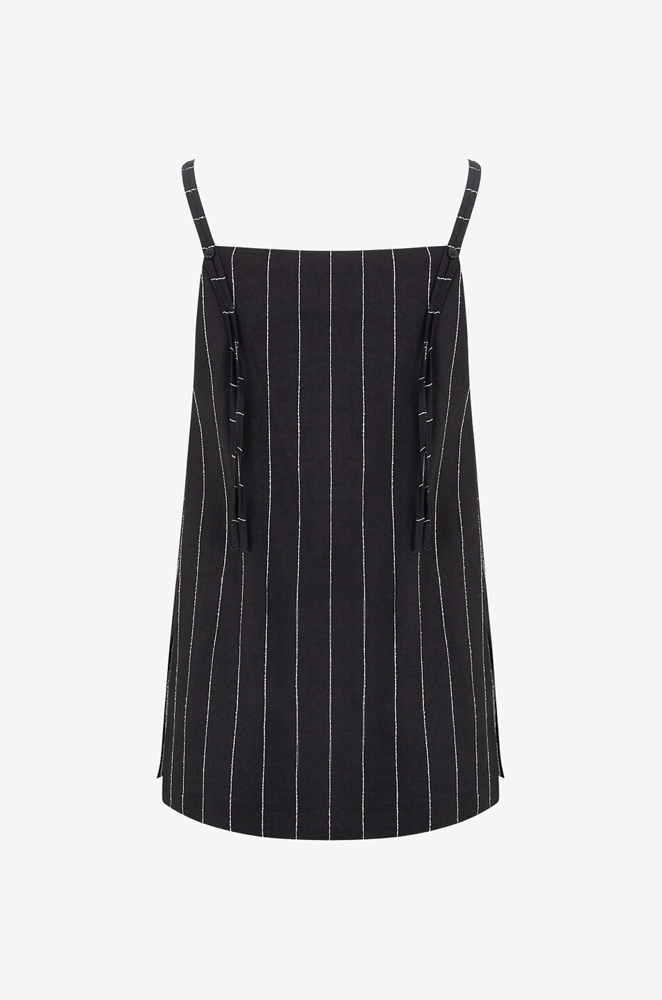 Top à bretelles en viscose et lin Eos