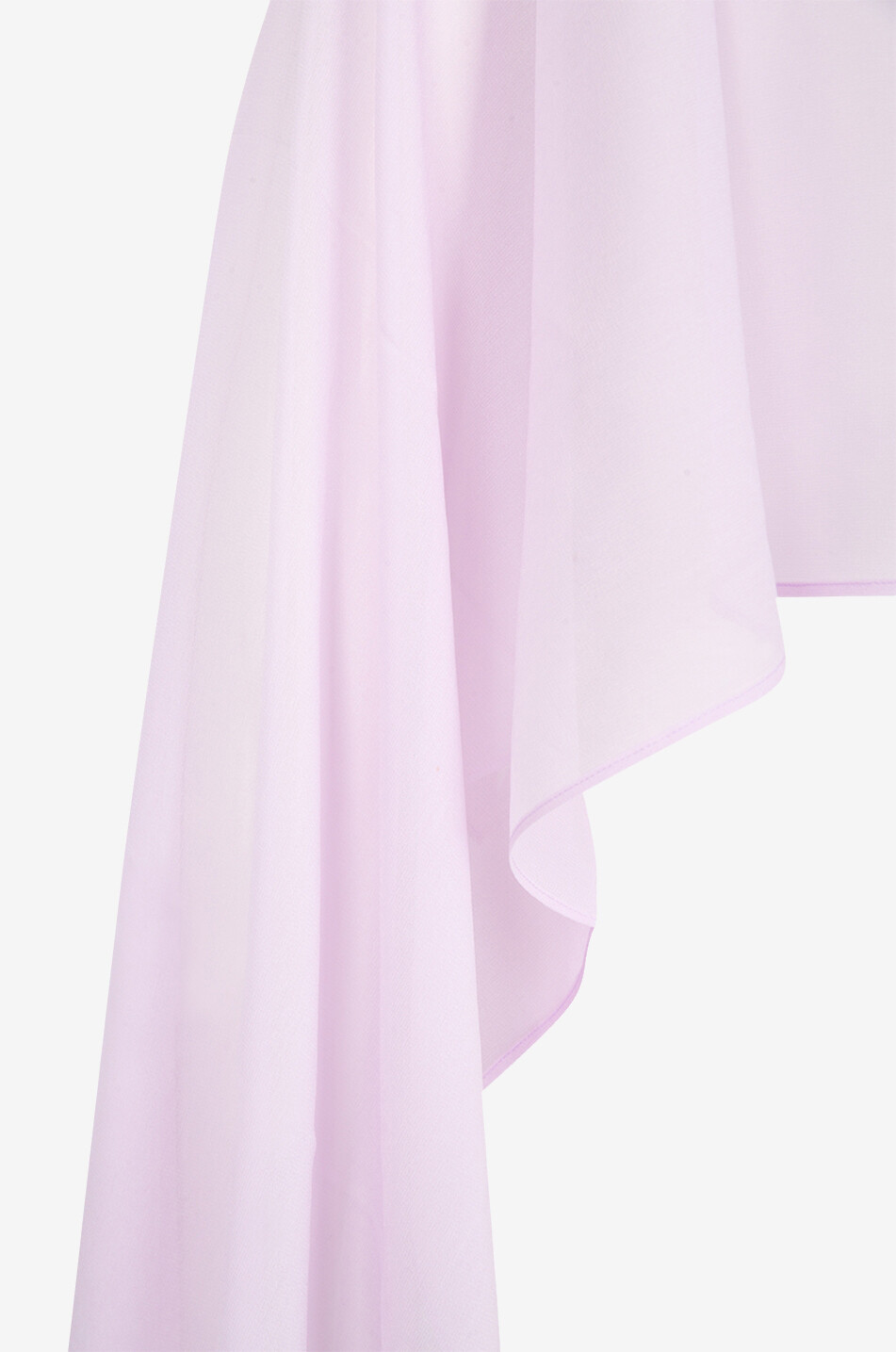 GAYNOR Poncho en voile Iole Femme VIOLET CLAIR 3