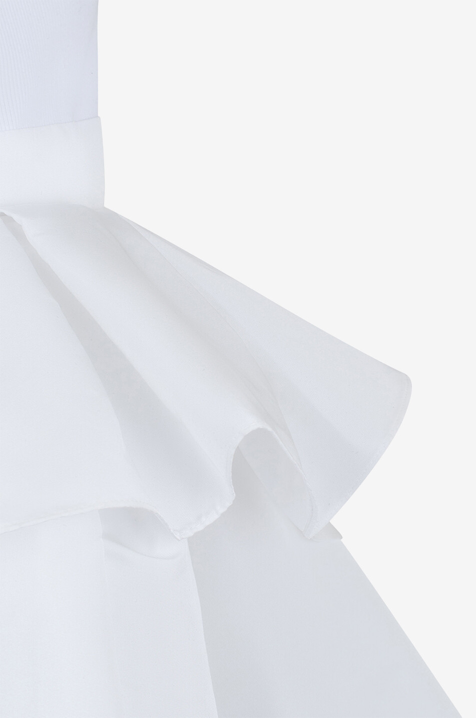 Kurzes ärmelloses Kleid aus Ripp-Jersey und Polyfaille