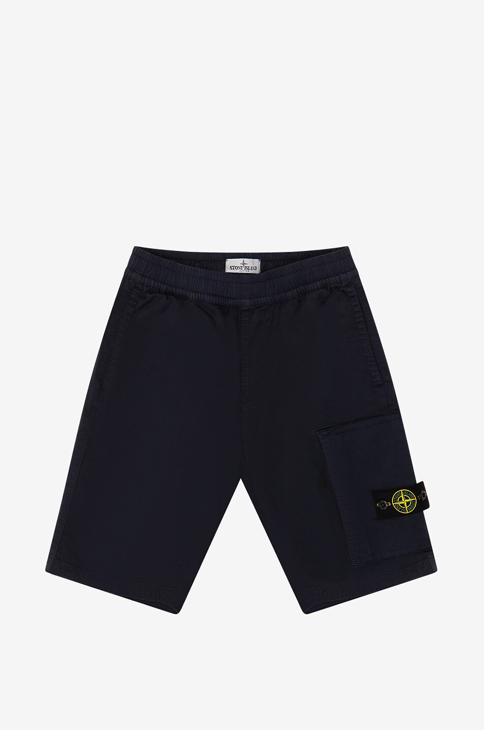 L0112 boy's gabardine Bermuda cargo shorts