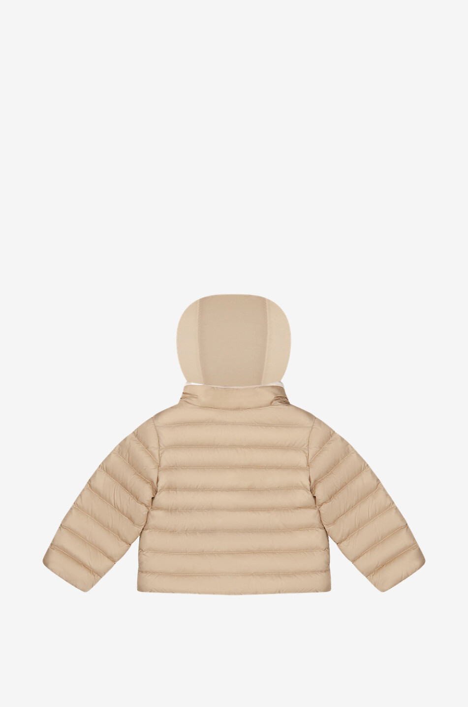 MONCLER Baigal lightweight hooded baba down jacket Baby BEIGE 2