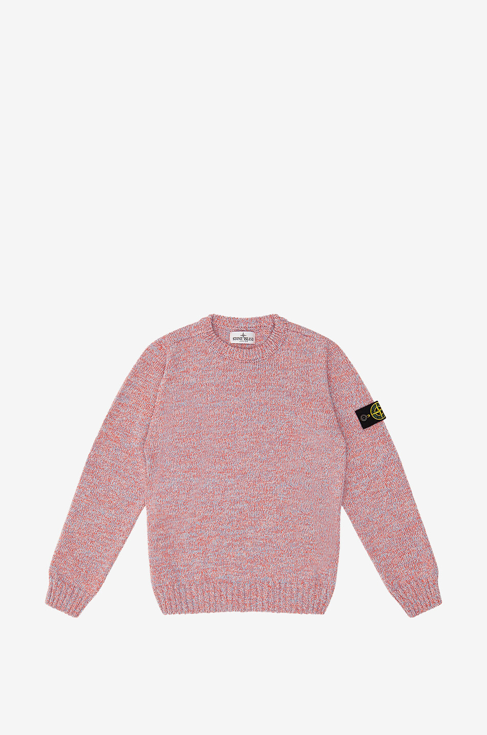 Pull chiné en coton garçon 506Z6