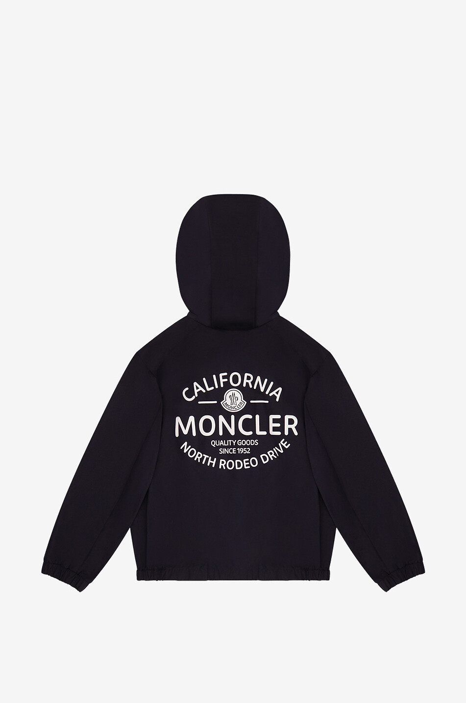 MONCLER Veste de pluie en nylon garçon Ebo Garçon BLEU FONCE 2