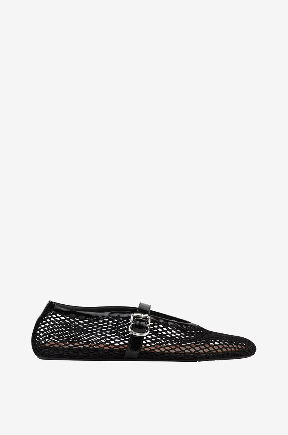 【ALAIA直営店】BALLERINES VIENNE EN CUIR AVEC OEILLETS ALAÏA WHITE BALLET FLATS IN VIENNE LAMBSKIN |ALAÏA US