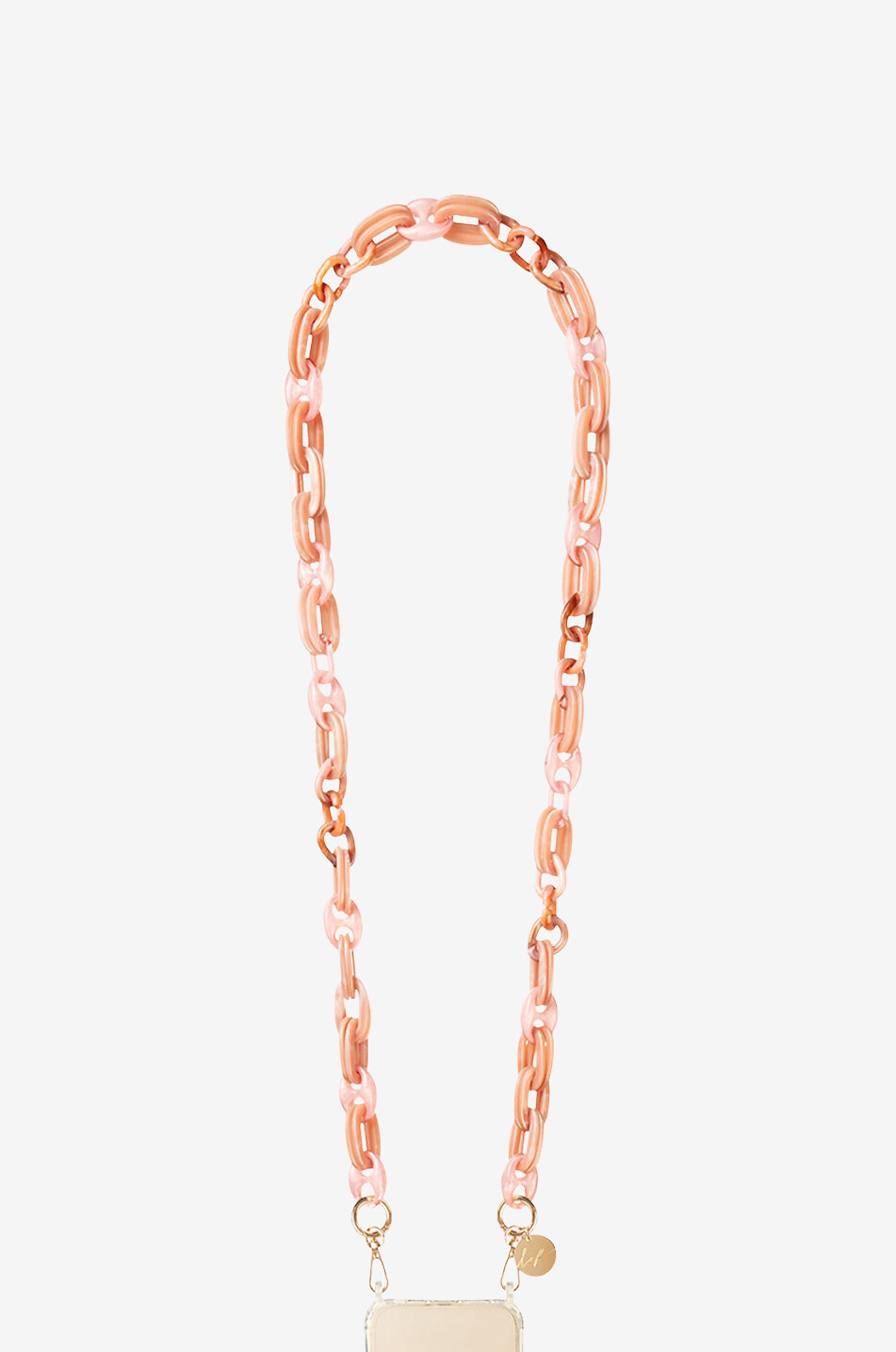 LACOQUEFRANCAISE Chaîne pour téléphone Ambre Femme ROSE 1