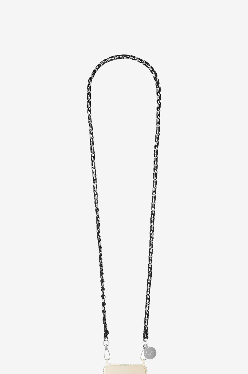 LACOQUEFRANCAISE Lou phone chain strap Women BLACK 1