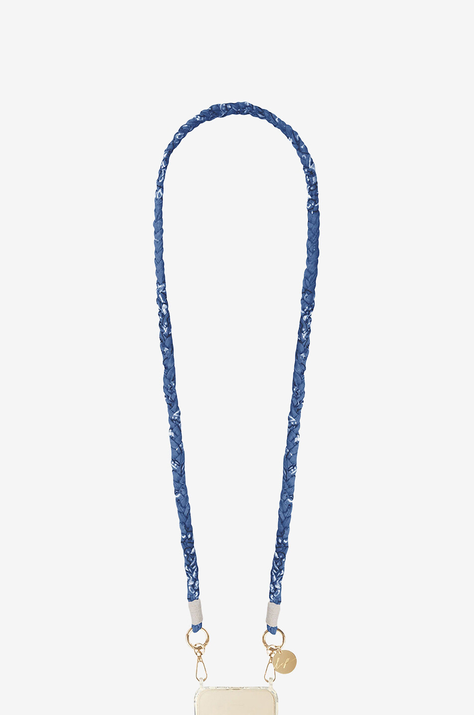 LA COQUE FRANCAISE Chaîne pour téléphone Della Femme BLEU 1