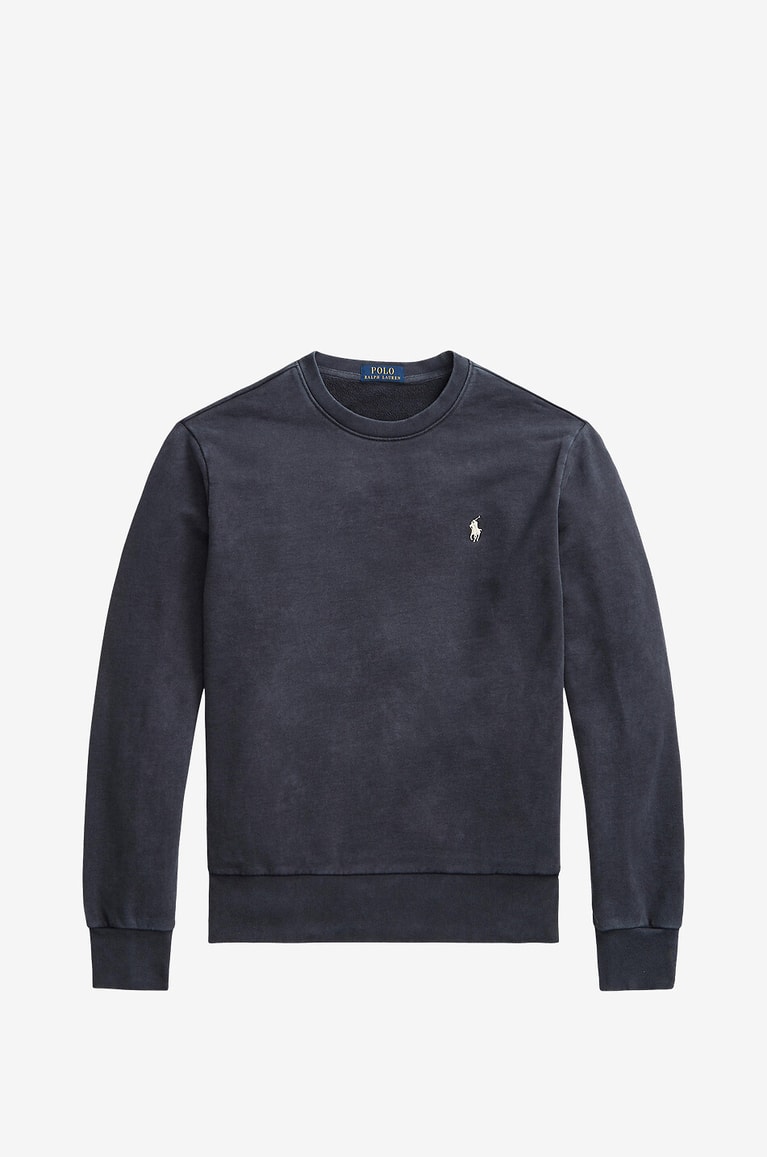 POLO RALPH LAUREN Leichtes Rundhals-Sweatshirt Pony Herren SCHWARZ 1